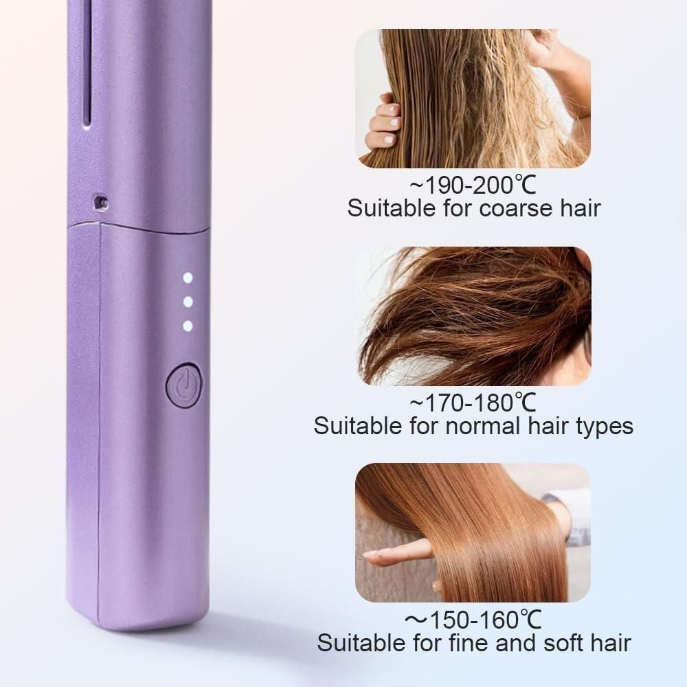 Meneflix Portable Mini Hair Straightener - HandyKart