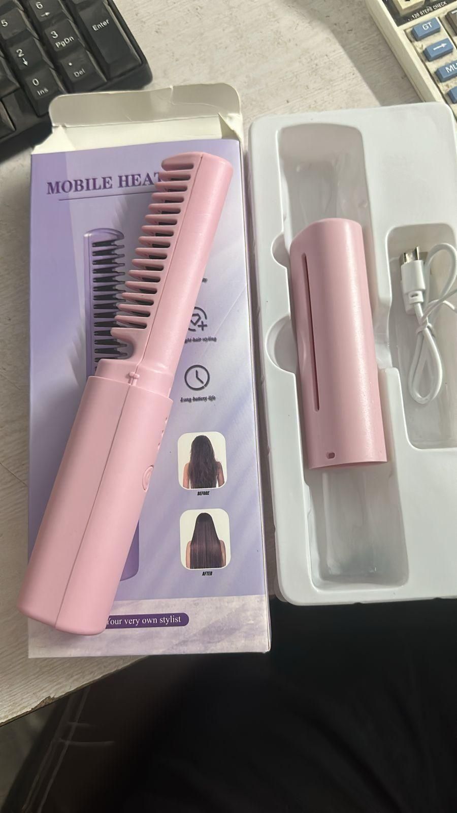 Meneflix Portable Mini Hair Straightener - HandyKart